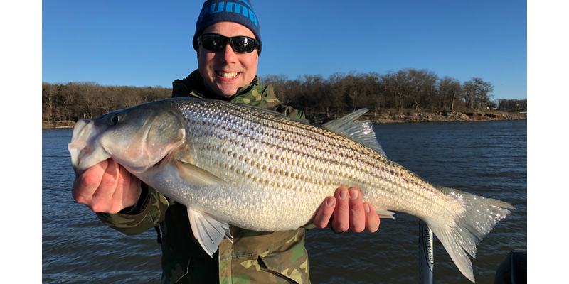 Striper Fishing Lake Texoma-Winter Weather