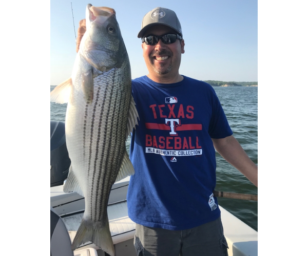 Summer Striper Fishing Season-Lake Texoma