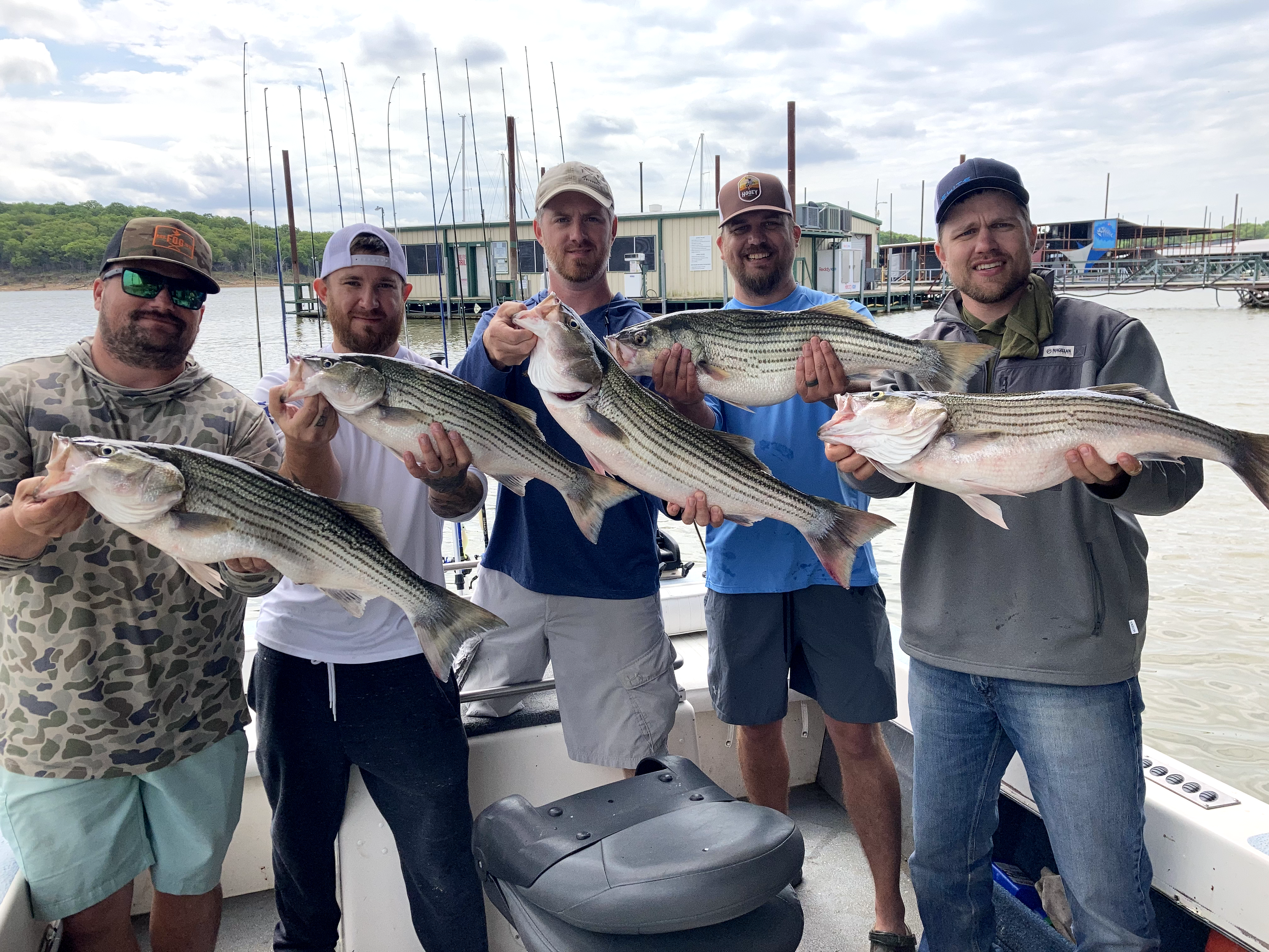 Lake Texoma Fishing Guides-Striper Express